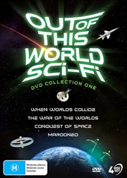 Buy Out Of This World Sci-Fi - When Worlds Collide / War Of The Worlds / Conquest Of Space / Marooned -