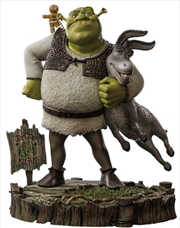 Buy Shrek - Shrek, Donkey & Gingerbread Man Deluxe 1:10 Scale Statue