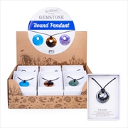 Buy Round Gemstone Pendant (SENT AT RANDOM)