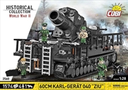 Buy WW2 - 60cm Karl-Great 040 Ziu 1574 pcs