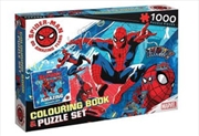 Buy Spiderman 60th Anniversary: Puzzle & Colouring Pad