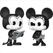 Buy Disney - Mickey & Minnie Pilot Pop! 2Pk D23 RS