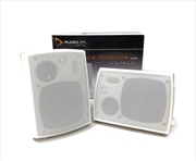 Buy New Audioline Indoor Outdoor Speaker Pair 3-Way