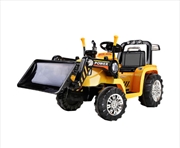 Buy Rigo Kids Ride On Bulldozer Digger Electric Car Yellow