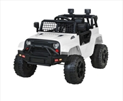 Buy Rigo Kids Ride On Car Electric 12V Car Toys Jeep Battery Remote Control White