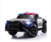 Buy ROVO KIDS Ride-On Car Patrol Electric Battery Powered Toy Black