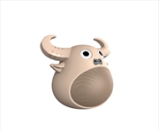 Buy Fitsmart Bluetooth Animal Face Speaker Portable Wireless Stereo Sound - Khaki