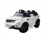 Buy ROVO KIDS Ride-On Car Electric Battery Childrens Toy Powered w/ Remote 12V White