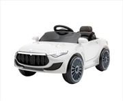 Buy Rigo Kids Ride On Car Electric Toys 12V Battery Remote Control White MP3 LED