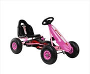 Buy Rigo Kids Pedal Go Kart Car Ride On Toys Racing Bike Rubber Tyre Adjustable Seat