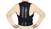 Buy Lower Back Brace Unisex Posture Corrector Lumbar Support - Medium