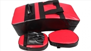 Buy Kicking Boxing Sparring Shield & Punching Pad Mitts Combo