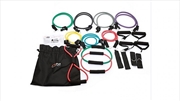 Buy 19PC Resistance Exercise Fitness Bands Tubes Kit Yoga Set
