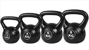 Buy 4pcs Exercise Kettle Bell Weight Set 20KG