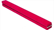 Buy 2.4m (8FT) Gymnastics Folding Balance Beam Pink Synthetic Suede