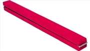 Buy 2.4m (8FT) Gymnastics Folding Balance Beam Pink Synthetic Suede