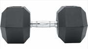 Buy 10KG Commercial Rubber Hex Dumbbell Gym Weight