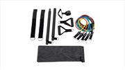 Buy Exercise Pilates Bar Kit Resistance Bands Yoga Fitness Stretch Workout Gym