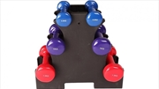 Buy 6-Piece Dumbbell Set with Rack