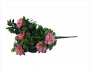Buy Pink Rose Bunch Uv 45cm