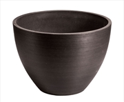 Buy Polished Black Planter Bowl 30cm