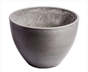 Buy Polished Grey Planter Bowl 30cm