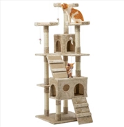 Buy Cat Tree 180cm Scratching Post Beige