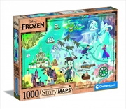 Buy Clementoni Puzzle Frozen Story Maps 1000 pieces
