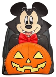 Buy Loungefly - Disney - Mickey Vampire Pumpkin US Exclusive Mini Backpack