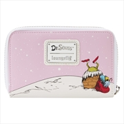 Buy Loungefly  Dr Seuss - The Grinch Sleigh Zip Around Purse