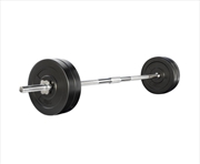 Buy 28kg Barbell Weight Set Plates Bar Bench Press Fitness Exercise Home Gym 168cm
