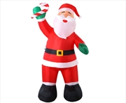 Buy 3m Christmas Inflatable Santa