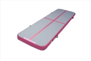 Buy 3x1m Air Track Mat Pink/Grey