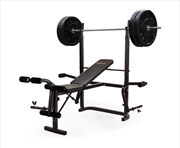 Buy 7in1 Weight Bench Press Multi-Station Home Gym Leg Curl Equipment Set