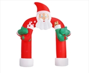 Buy Inflatable Santa Archway 2.3M Outdoor Decorations Lights
