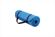 Buy Nbr Yoga Mat 1.5cm - Blue