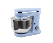 Buy 1200W Mix Master 5L Kitchen Stand Mixer w/Bowl/Whisk/Beater - Blue