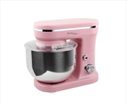 Buy 1200W Mix Master 5L Kitchen Stand Mixer w/Bowl/Whisk/Beater - Pink
