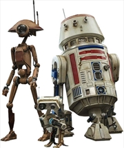 Buy Star Wars: The Book of Boba Fett - R5-D4, Pit Droid, and BD-72 1:6 Scale Figure Set