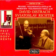 Buy Brahms: Sta Op.100 / Prokofiev: Sta Op.80