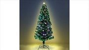 Buy 7ft Optic Fiber LED Christmas Tree 280 Tips - Multi Colour