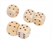 Buy Wooden Giant Dice Lawn Game