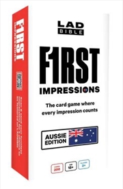 Buy First Impressions - Aussie Edit Card Game