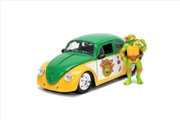 Buy Teenage Mutant Ninja Turtles (TV 1987) - VW Beetle with Michelangelo 1:24 Scale