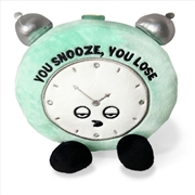 Buy Punchkins “You Snooze, You Lose” Plush Alarm Clock