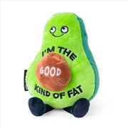 Buy Punchkins “Im The Good Kind Of Fat” Plush Avocado