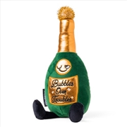 Buy Punchkins “Bubbles Over Troubles” Plush Champagne Bottle