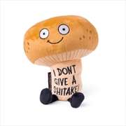 Buy Punchkins “I Dont Give A Shitake” Plush Mushroom