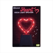 Buy Heart Neon Light Speaker