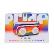 Buy Rainbow Bum Bag With Speaker